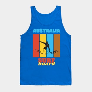 Australia surf board Tank Top